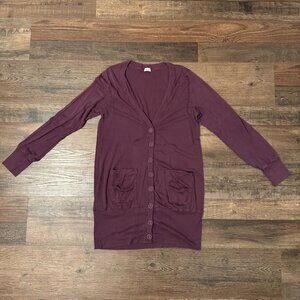 Splendid Maroon Cardigan M